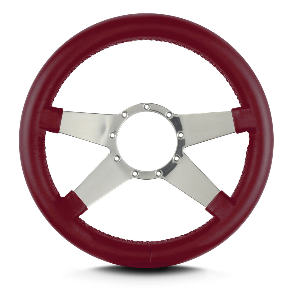 MARK 9 STANDARD POLISHED  THICK GRIP BURGANDY