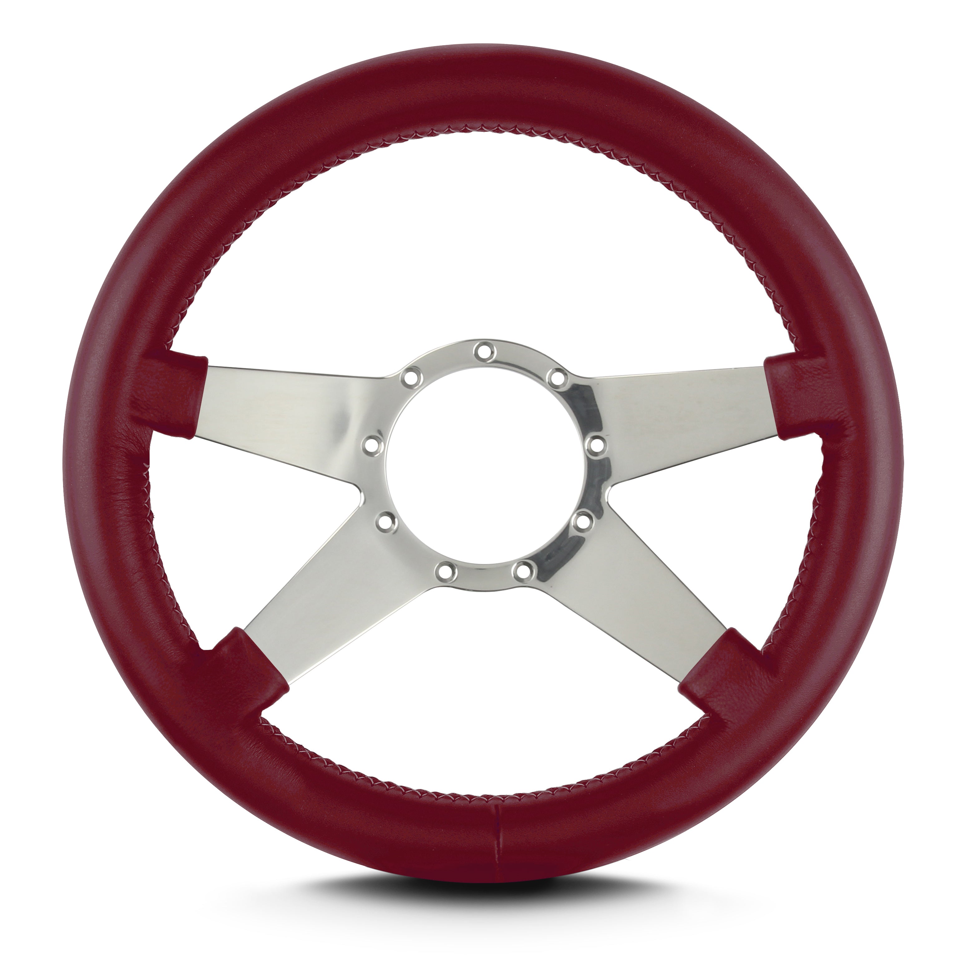 MARK 9 STANDARD POLISHED  THICK GRIP BURGANDY