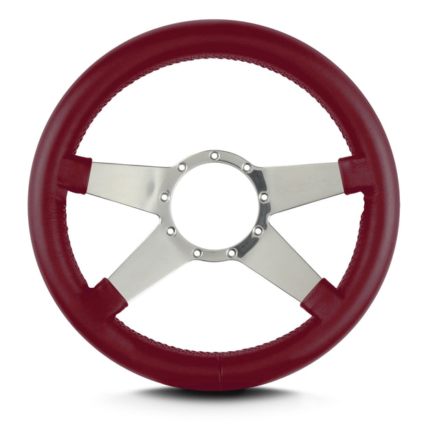 MARK 9 STANDARD POLISHED  THICK GRIP BURGANDY
