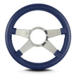 MARK 9 STANDARD POLISHED  THICK GRIP BLUE