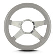 MARK 9 STANDARD POLISHED  THICK GRIP LIGHT GREY