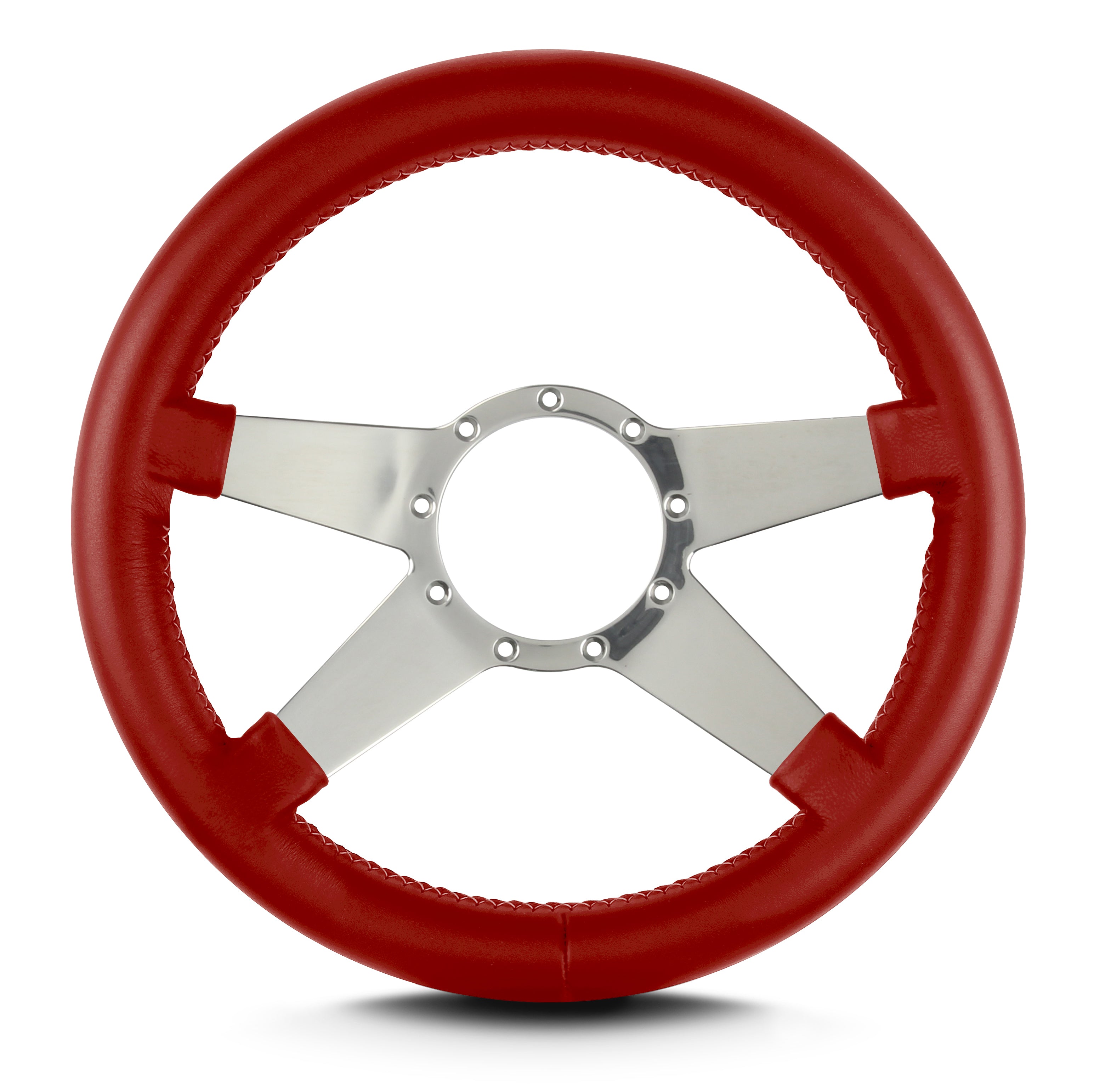 MARK 9 STANDARD POLISHED  THICK GRIP BRIGHT RED