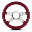 MARK 9 GT POLISHED  THICK GRIP BURGANDY