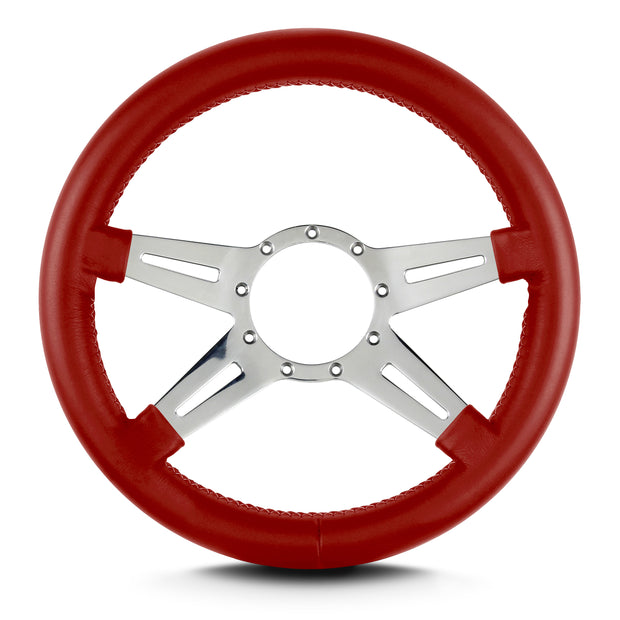 MARK 9 ELEGANTE POLISHED  THICK GRIP BRIGHT RED