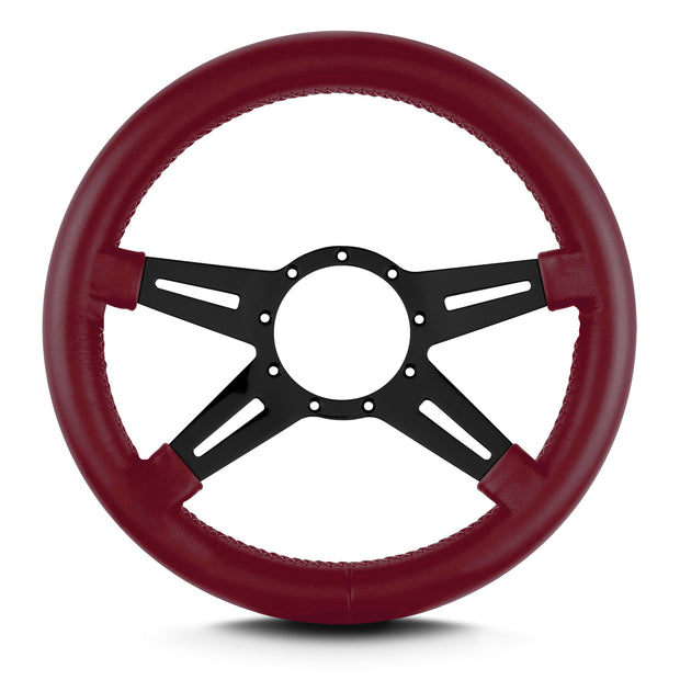 MARK 9 ELEGANTE BLACK  THICK GRIP BURGANDY