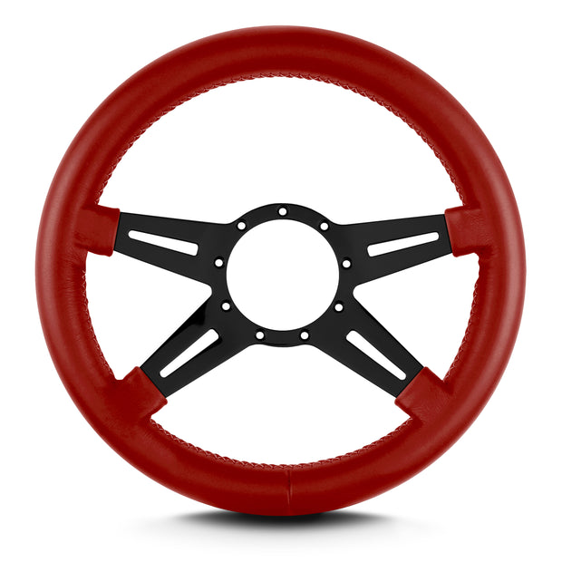 MARK 9 ELEGANTE BLACK  THICK GRIP BRIGHT RED
