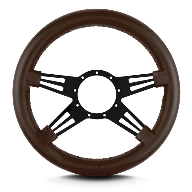 MARK 9 DOUBLE SLOT BLACK  THICK GRIP BROWN