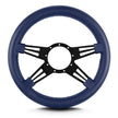 MARK 9 DOUBLE SLOT BLACK  THICK GRIP BLUE