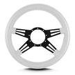 MARK 9 DOUBLE SLOT BLACK  THICK GRIP WHITE