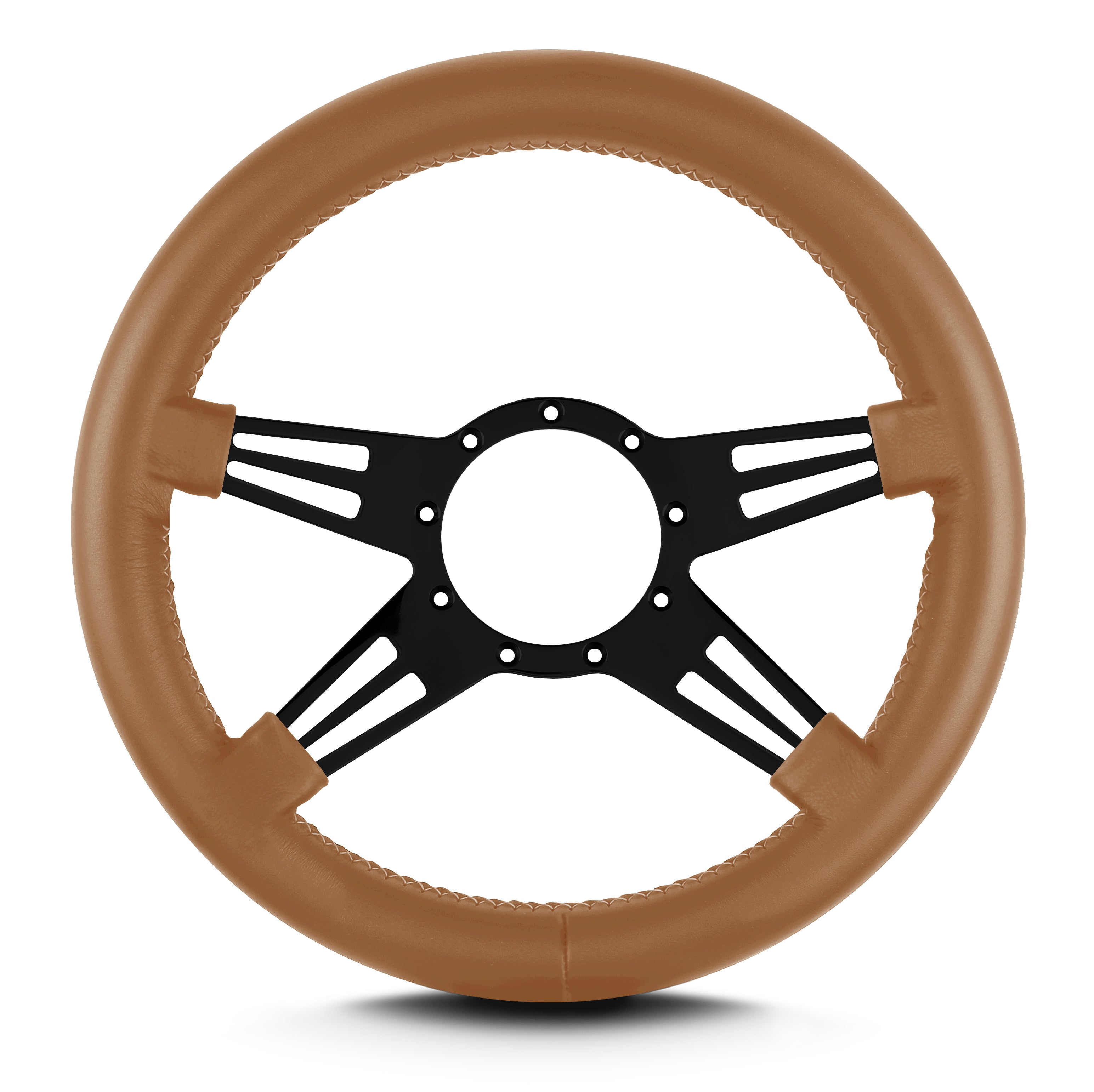 MARK 9 DOUBLE SLOT BLACK  THICK GRIP CHESTNUT