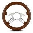 MARK 9 DOUBLE SLOT POLISHED  THICK GRIP CARAMEL