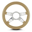 MARK 9 DOUBLE SLOT POLISHED  THICK GRIP TAN