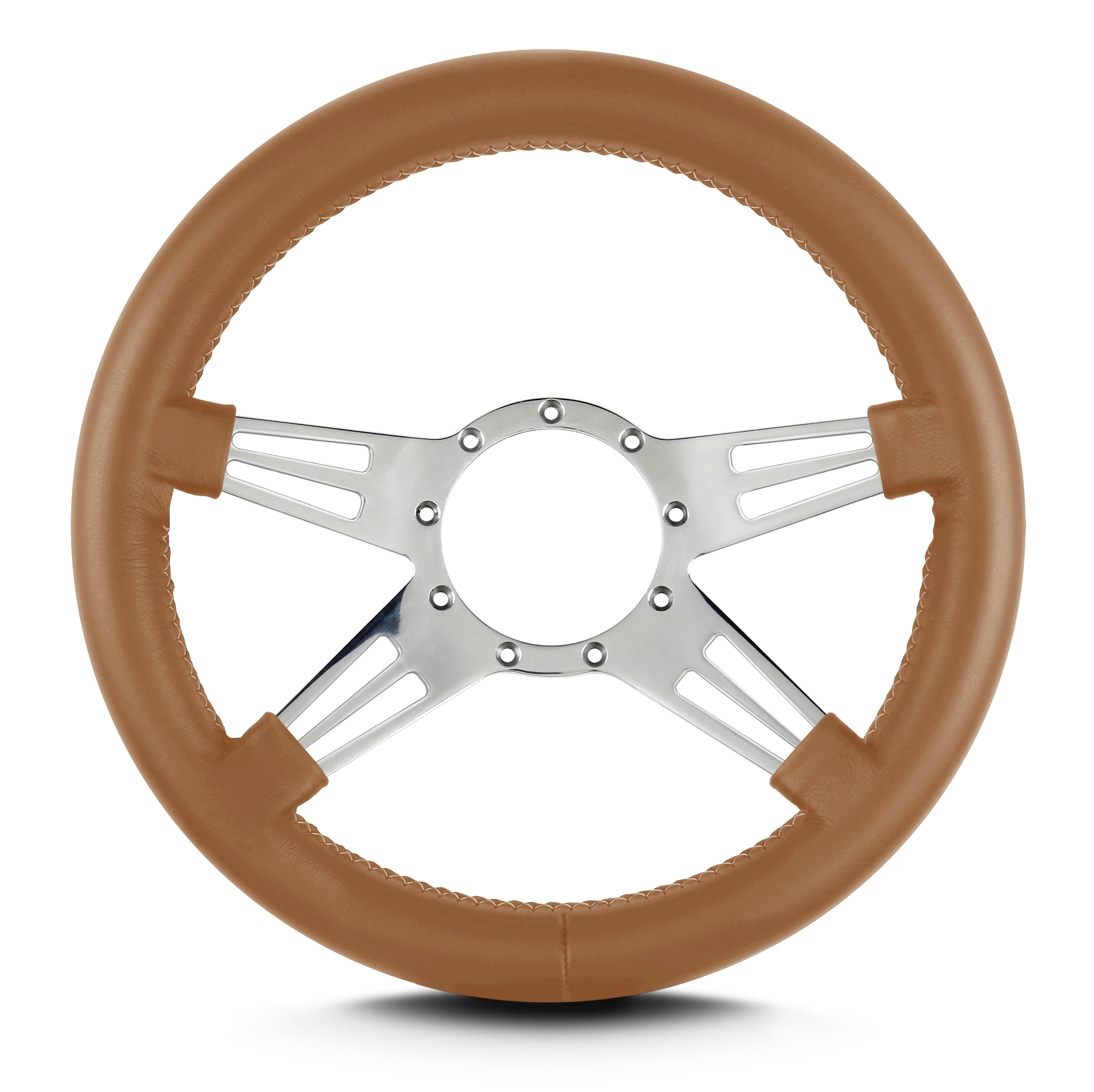 MARK 9 DOUBLE SLOT POLISHED  THICK GRIP CHESTNUT