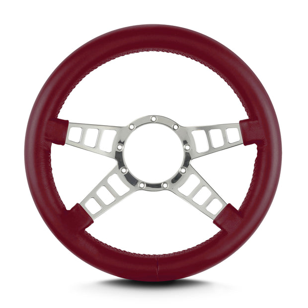 MARK 9 TRACK GT POLISHED THICK GRIP BURGANDY