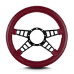 MARK 9 TRACK GT BLACK THICK GRIP BURGANDY