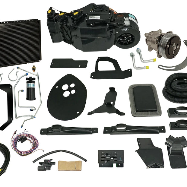 1970-74 Barracuda/Challenger with Factory Air GEN 5® SureFit® Complete Kit  Rallye Gauges