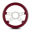 MARK 9 TRACK GT GRAY THICK GRIP BURGANDY