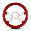MARK 9 TRACK GT GRAY THICK GRIP BRIGHT RED