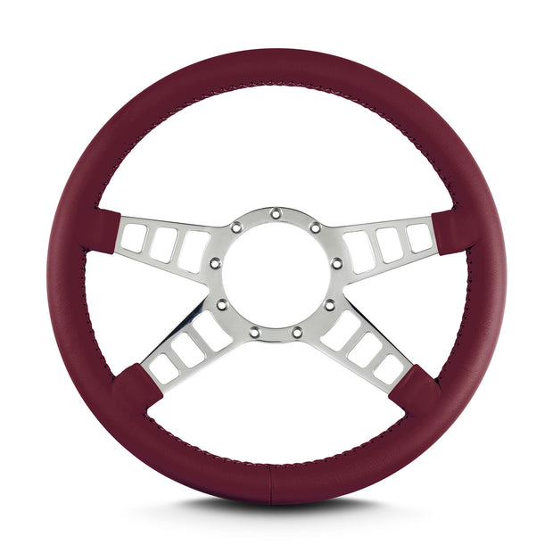 MARK 9 TRACK GT POLISHED STANDARD GRIP BURGANDY
