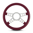MARK 9 TRACK GT GRAY STANDARD GRIP BURGANDY