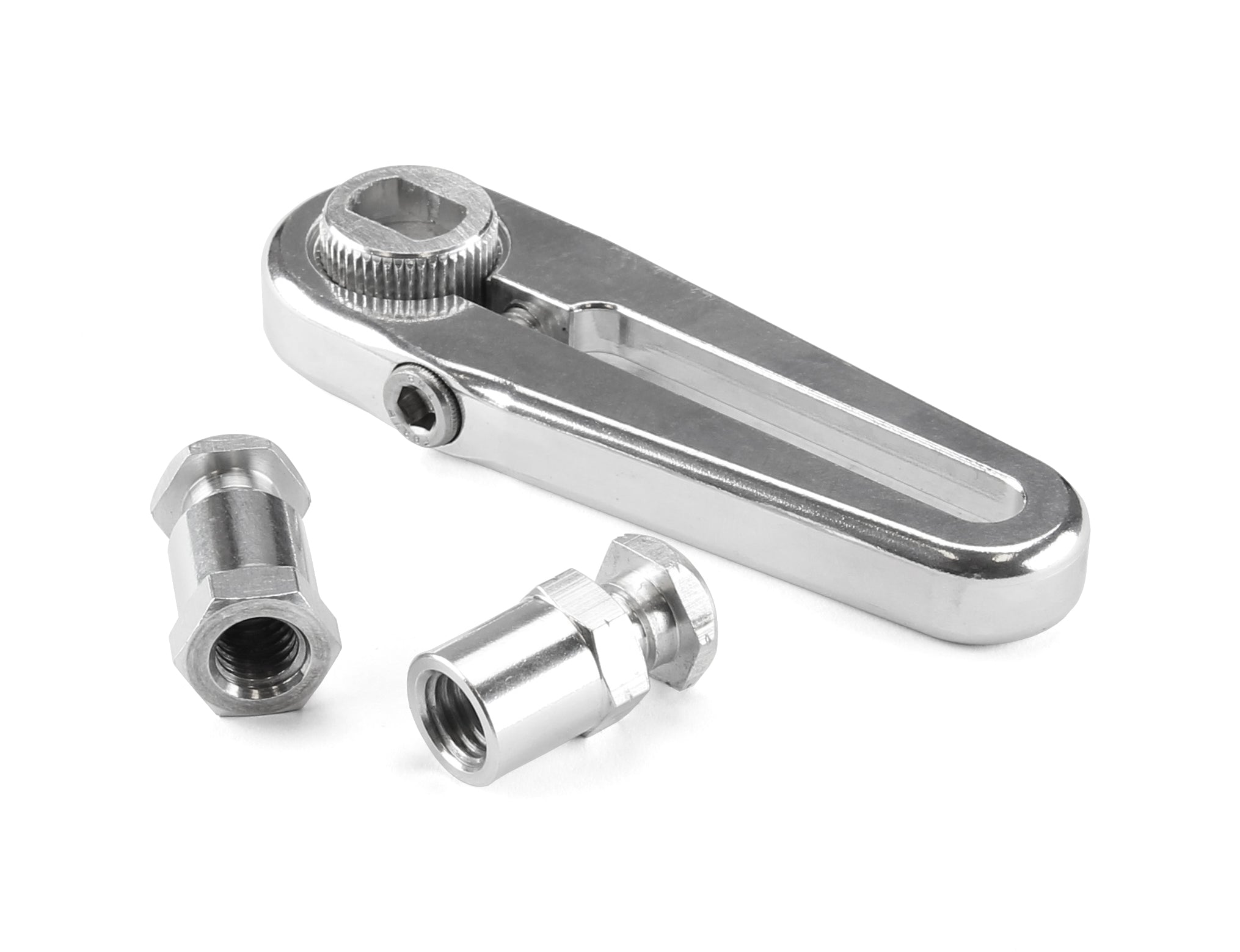 ADUSTABLE TRANS SHIFT ARM FOR TH-350/TH-400/700-R4