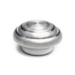 AIR CLEANER NUT - LUCILLE - 1/4-20 - BRUSHED