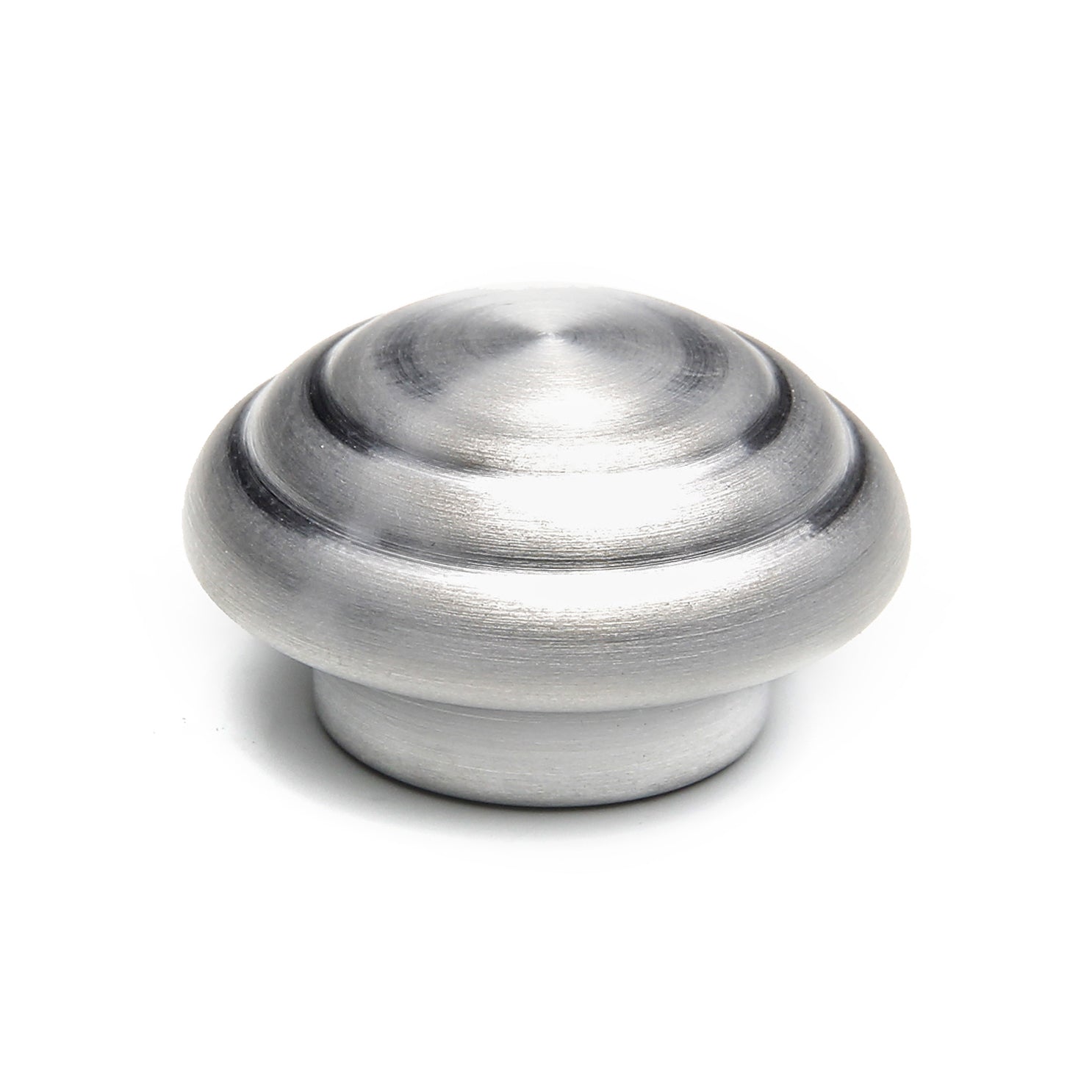 AIR CLEANER NUT - LUCILLE - 1/4-20 - BRUSHED