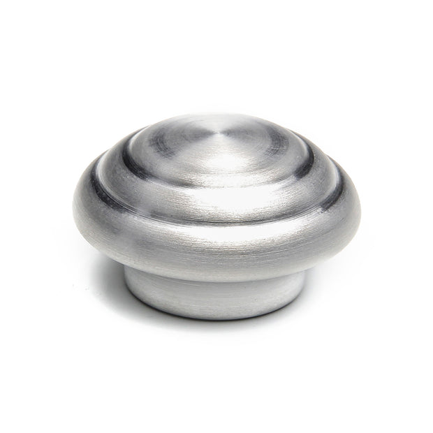 AIR CLEANER NUT - LUCILLE - 1/4-20 - BRUSHED