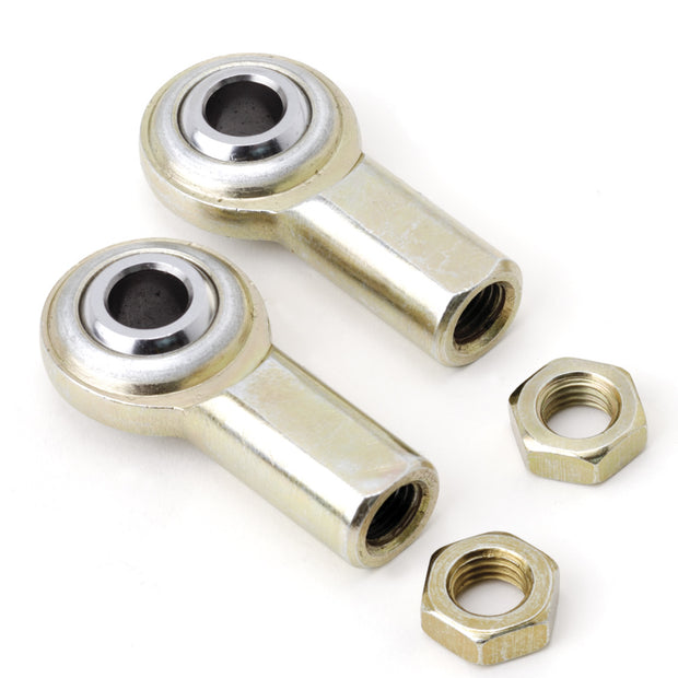 5/16"-24 ROD ENDS W/ NUTS (PAIR)