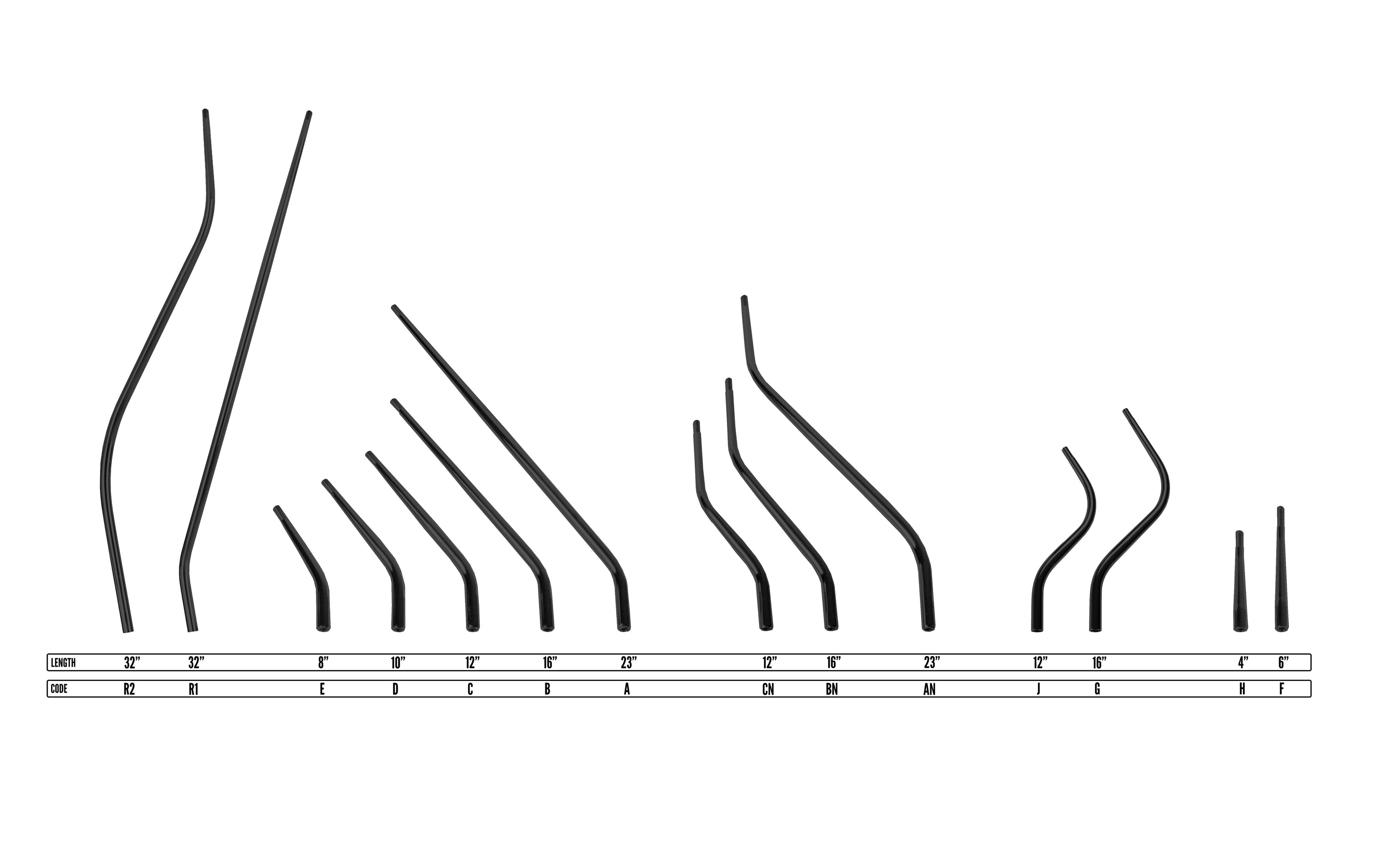 TM Shifter GM 4L60E Black 8