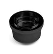 NINE BOLT BLACK BILLET ALUMINUM STEERING WHEEL HUB ADAPTER FOR '67-'94 GM NON-AIR BAG FLAMING RIVER COLUMN