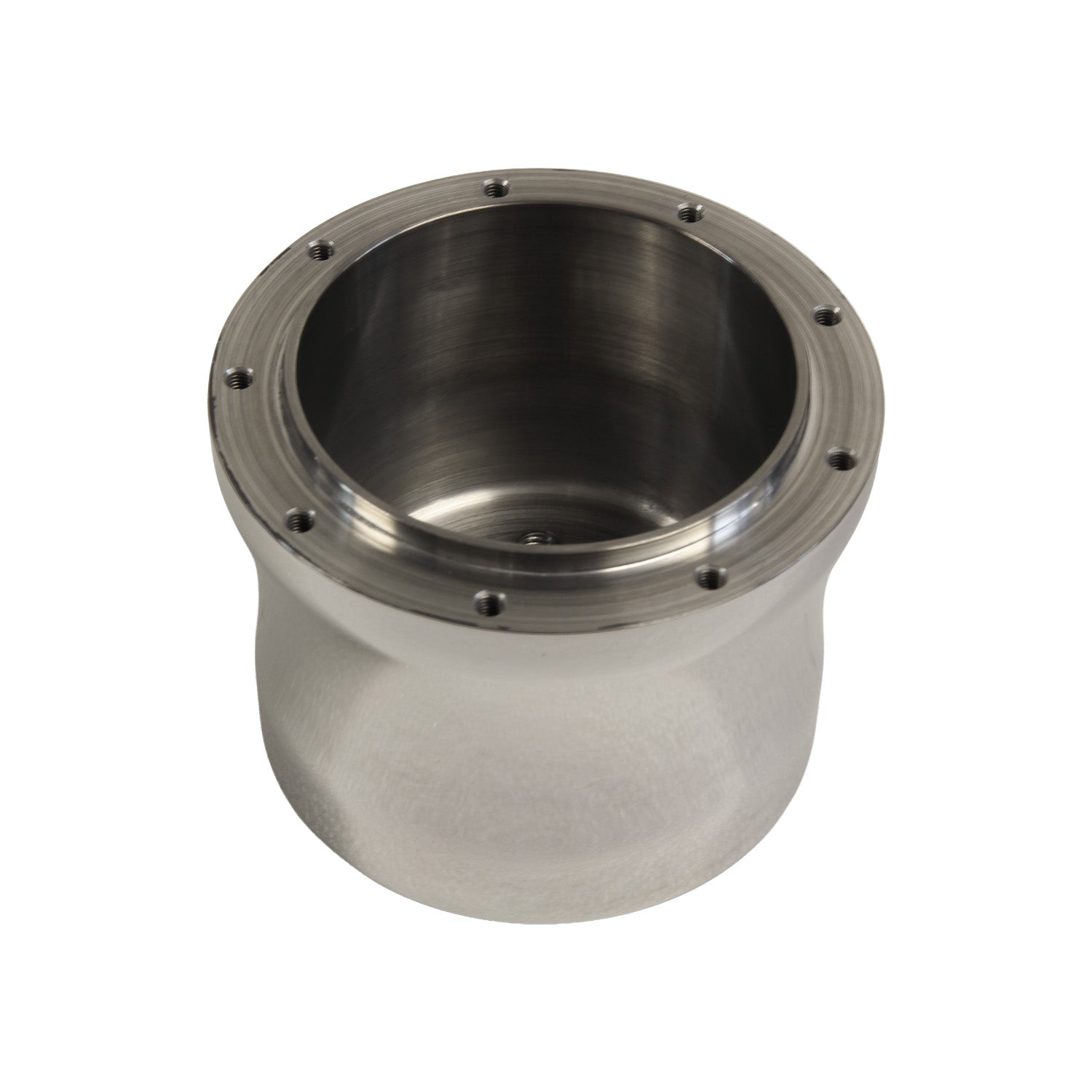 NINE BOLT POLISHED BILLET ALUMINUM STEERING WHEEL HUB ADAPTER FOR JEEP TJ