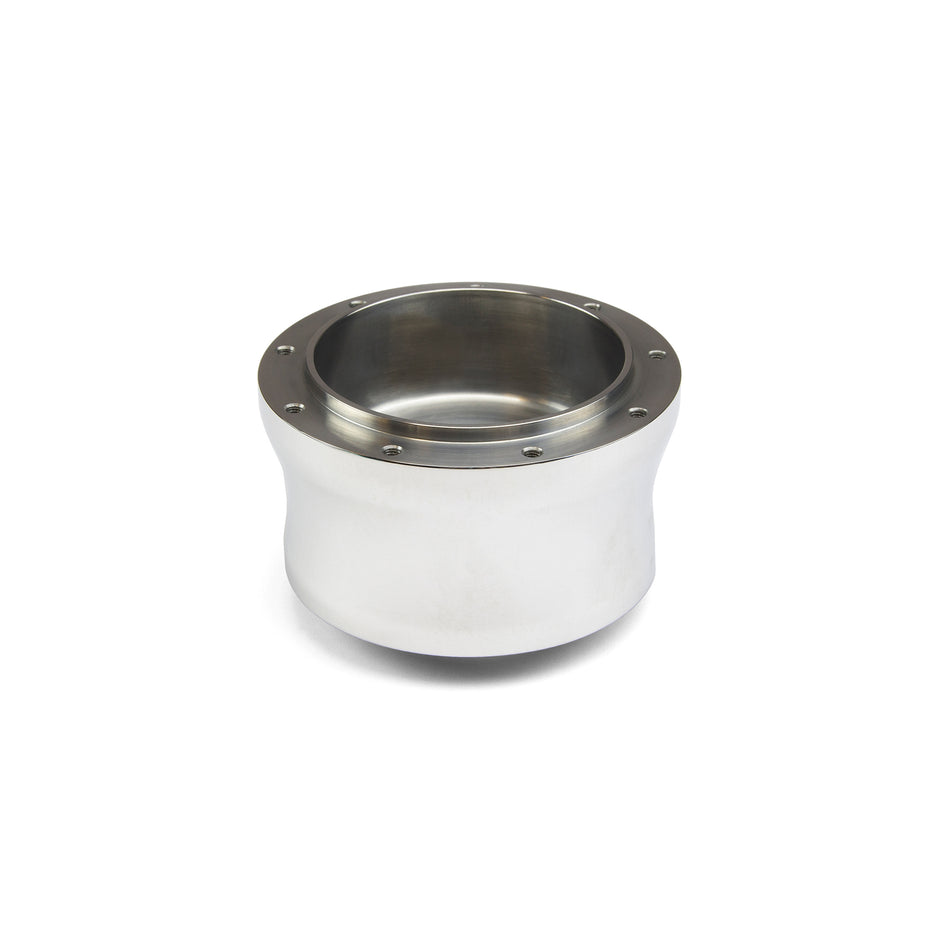 NINE BOLT SHORT POLISHED BILLET ALUMINUM STEERING WHEEL HUB ADAPTER FOR '64-'66 GM