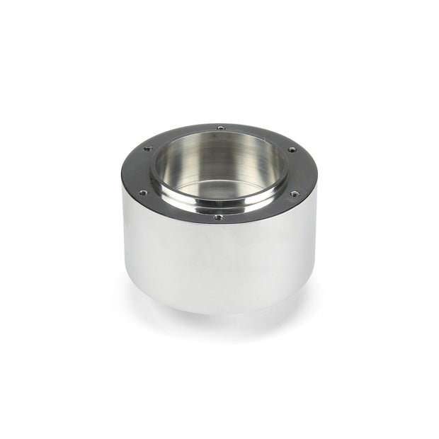 SIX BOLT TRANS AM POLISHED BILLET ALUMINUM STEERING WHEEL HUB ADAPTER FOR 67' - '94 GM COLUMN