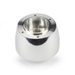 SIX BOLT VETTE 2 SPOKE POLISHED BILLET ALUMINUM STEERING WHEEL HUB ADAPTER FOR '67-'94 GM WITH FLAMING RIVER COLUMN