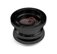 NINE BOLT ADJUSTABLE BLACK BILLET ALUMINUM STEERING WHEEL HUB ADAPTER FOR '67-'79 FORD RANGER, BRONCO II