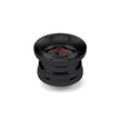 NINE BOLT ADJUSTABLE BLACK BILLET ALUMINUM STEERING WHEEL HUB ADAPTER FOR '67-'91 FORD NON-AIRBAG