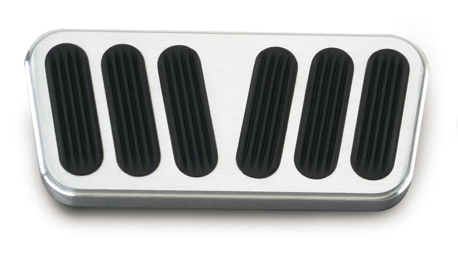 AUTO BRAKE PEDAL PAD FOR '55-'57 CHEVY WITH RUBBER INSERT