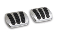 CURVED BRAKE/CLUTCH PEDAL PADS FOR '58-'62 CORVETTE (PAIR)