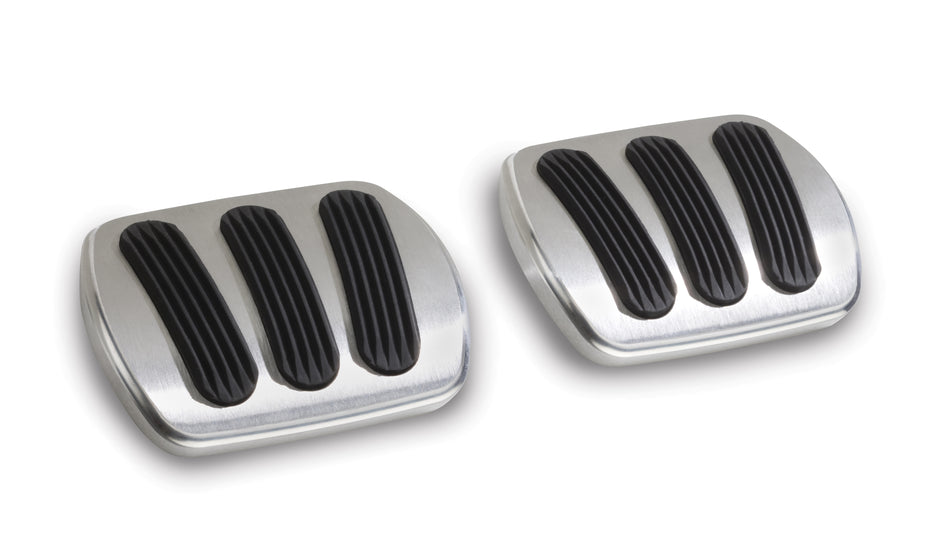 CURVED BRAKE/CLUTCH PEDAL PADS FOR '58-'65 FULL SIZE CHEVY (PAIR)