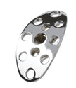 LAKESTER CHROME STEEL BRAKE/CLUTCH PEDAL PAD