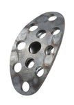LAKESTER RAW STEEL BRAKE/CLUTCH PEDAL PAD