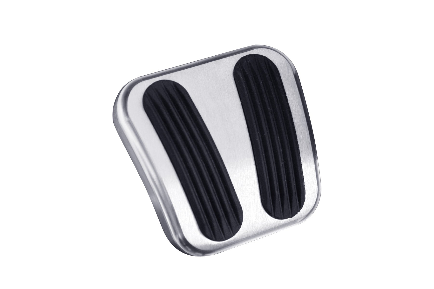 CURVED E-BRAKE PEDAL PAD FOR '69-'81 CAMARO/FIREBIRD WITH RUBBER INSERT