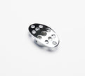 LAKESTER CHROME STEEL DIMMER COVER