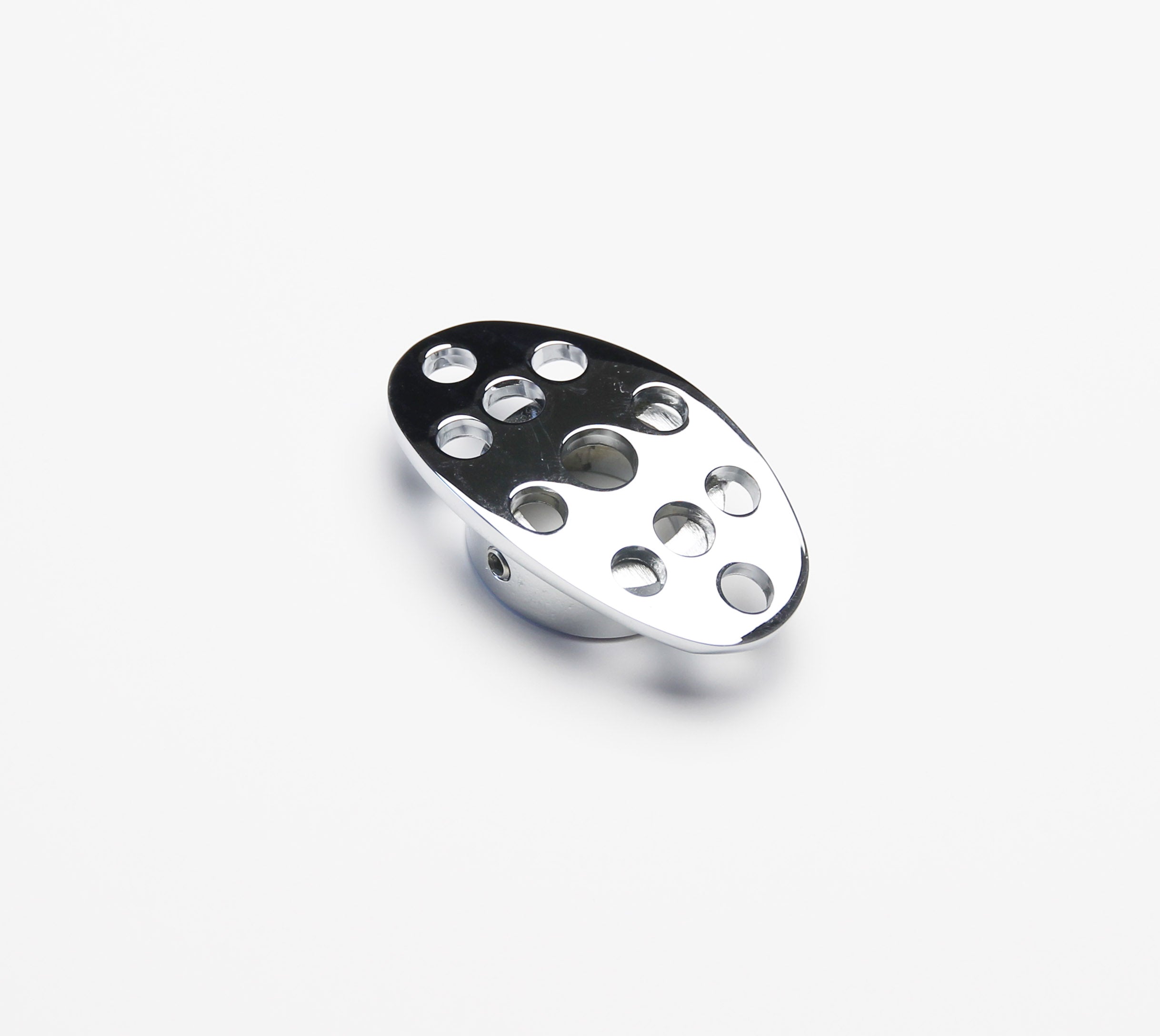 LAKESTER CHROME STEEL DIMMER COVER
