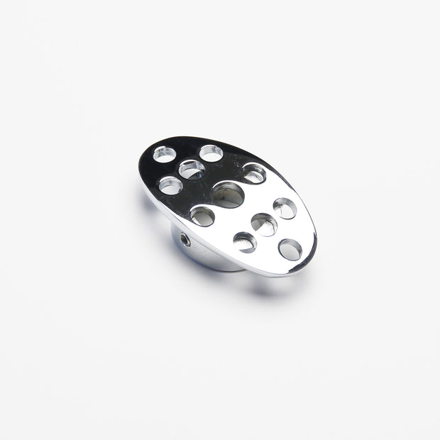 LAKESTER CHROME STEEL DIMMER COVER