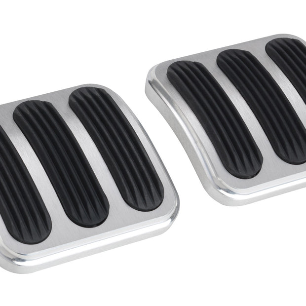 BRAKE/CLUTCH PEDAL PADS FOR '46-'10 JK, JK UNLIMITED, CJ, CJ8 SCRAMBLER, WRANGLER, YJ, TJ, CHEROKEE XJ (PAIR)
