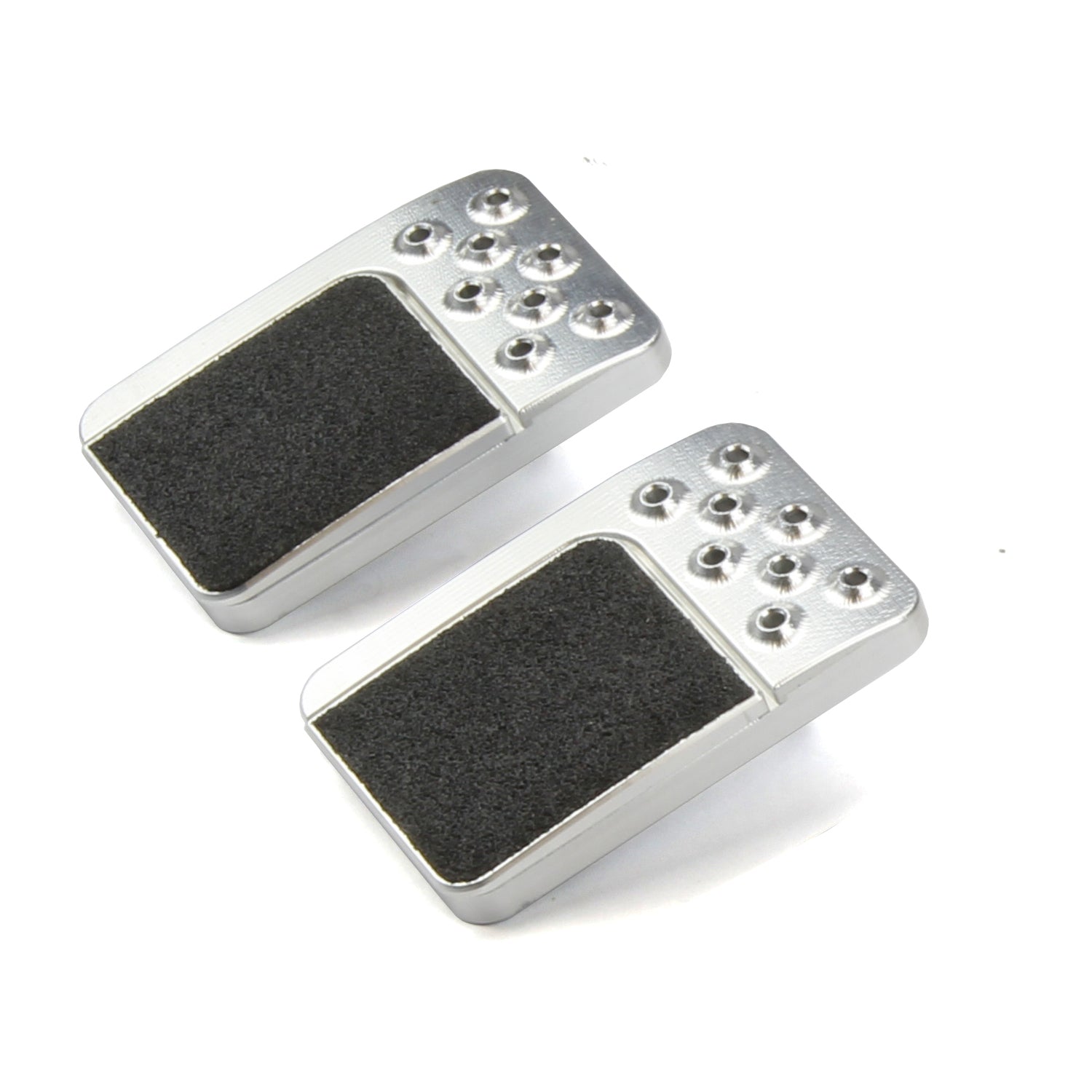 GOOLSBY EDGE EDITION MACHINED BRAKE/CLUTCH PEDAL PADS WITH GRIP TAPE (PAIR)