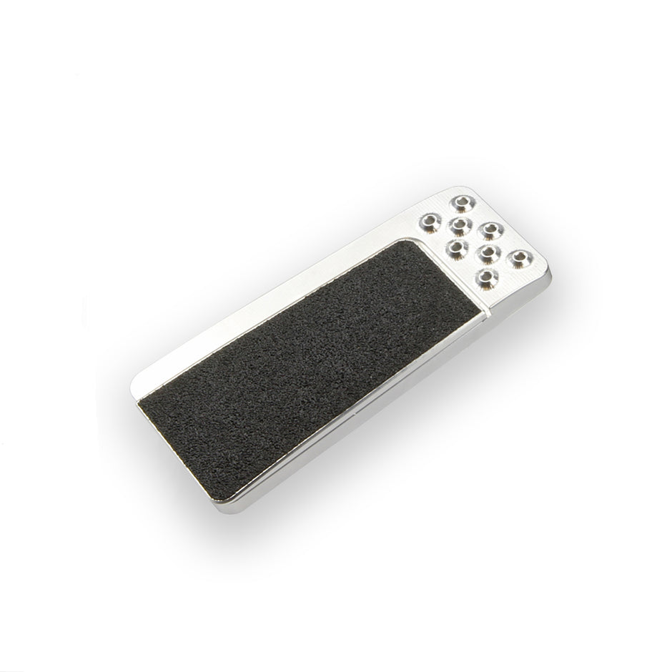 GOOLSBY EDGE EDITION MACHINED THROTTLE PEDAL PAD WITH GRIP TAPE