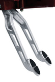 STANDARD BRUSHED BRAKE & CLUTCH ARMS FOR KUGEL COMPONENTS REVERSE 90 DEGREE WITH OVAL PADS